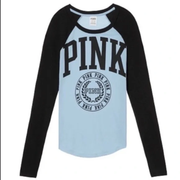VS PINK Long Sleeve Tee - Size Small - Picture 2 of 6
